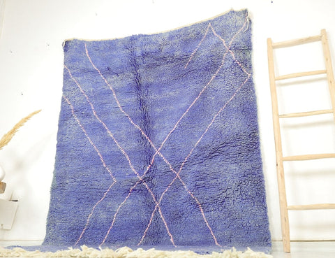 Yimlul Beni Ourain Rug 5'5" x 8'3"