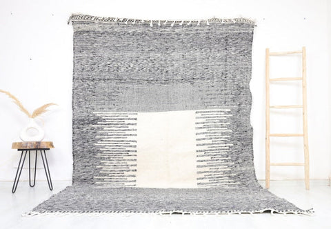 Aldjya Moroccan Kilim Rug  6'4" x 9'8"