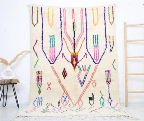 Illi Moroccan Rug 5'2" x 8'3"