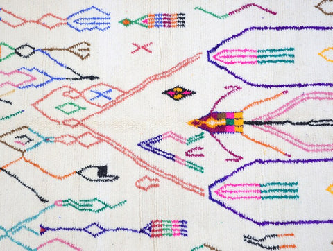 Illi Moroccan Rug 5'2" x 8'3"